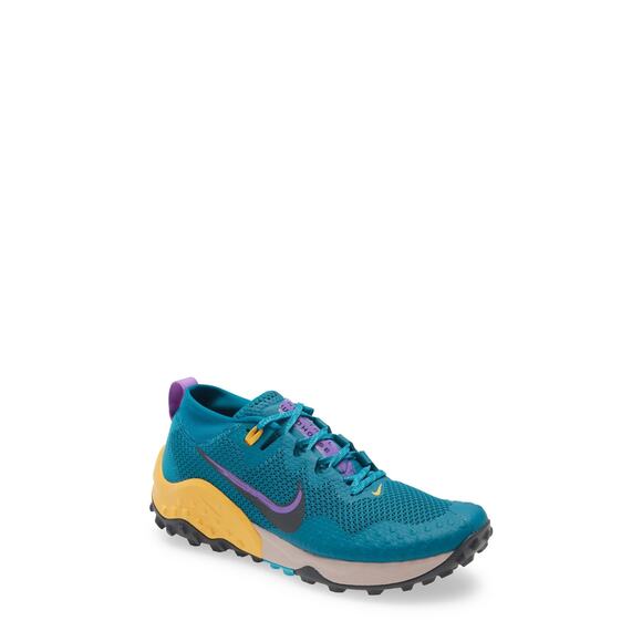 NWT Nike Wildhorse 7 Mens Running shoes( US 11, Mystic Teal Dark Smoke Grey 300)